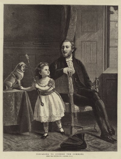 Przygotowanie do wezwania Izby Gmin autorstwa James Archer